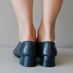 Zapatos de Cuero Mary Jane para Mujeres con Hebilla, Tacón Bajo, Casual, Formal, para el Día a Día – Federica