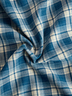 Vestido Largo de Vaquera Étnica Retro para Mujer con Cuello, Cinturón y Mangas Largas – Marrón Rojizo