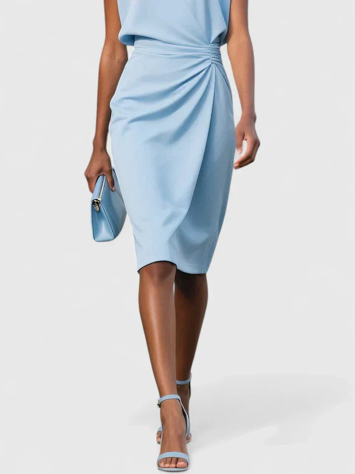 Vestido Mini Formal para Mujeres Sofisticado Elegante Envoltura Corte Halagador Versátil – Lisandrah