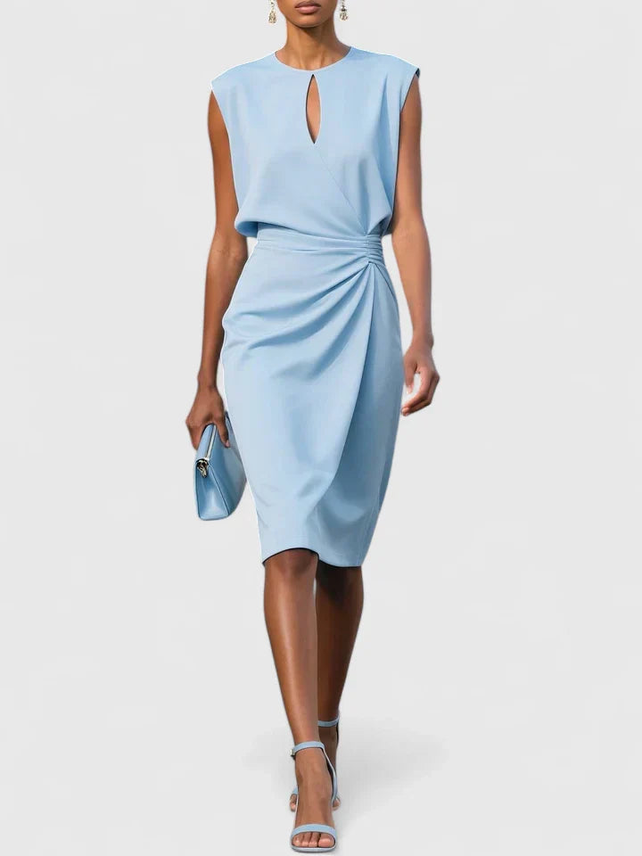 Vestido Mini Formal para Mujeres Sofisticado Elegante Envoltura Corte Halagador Versátil – Lisandrah