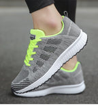 Zapatillas de Malla Transpirables Ergonomicas Ligeras para Mujeres, Calzado Casual para Caminar y Correr, Comodidad para el Día a Día