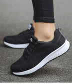 Zapatillas de Malla Transpirables Ergonomicas Ligeras para Mujeres, Calzado Casual para Caminar y Correr, Comodidad para el Día a Día