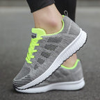 Zapatillas de Malla Transpirables Ergonomicas Ligeras para Mujeres, Calzado Casual para Caminar y Correr, Comodidad para el Día a Día