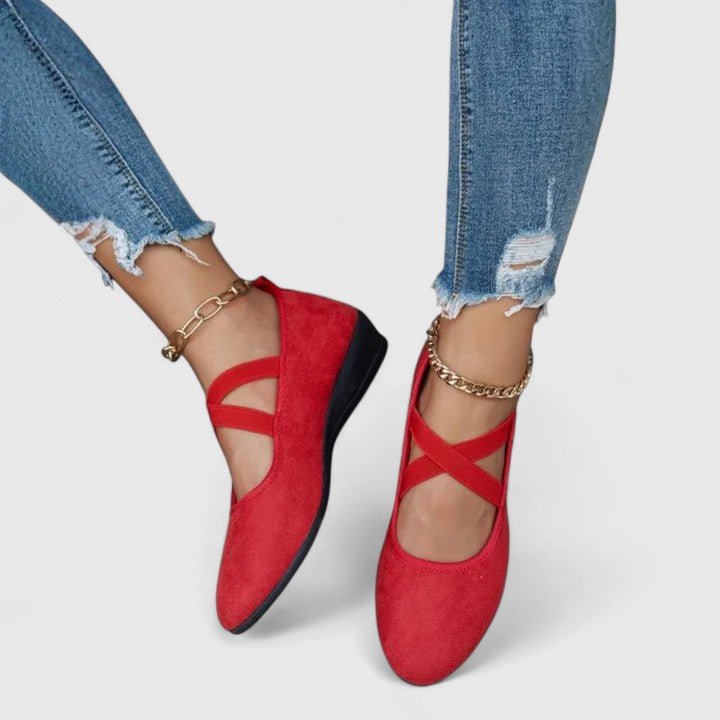 Zapatos Planos Para Mujer Slip-On con Amortiguación, Versátiles y Duraderos – Jynna