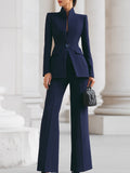 Conjunto de Saco y Pantalón Elegante para Mujer Ajustado – Sharie