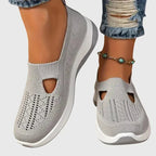 Zapatos para caminar de mujer, slip-on acolchados, soporte ergonómico para el arco, comodidad diaria – Lora