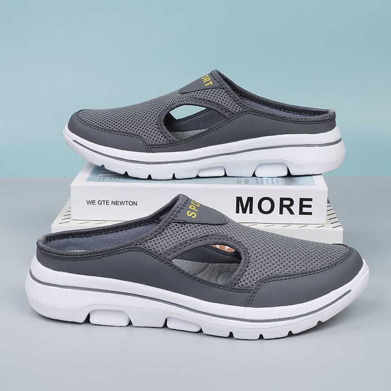 Zapatillas de Malla Ortopédicas para Mujeres con Suela Acolchada, Transpirables, Slip-On, Casual, Comodidad para Caminar en Verano