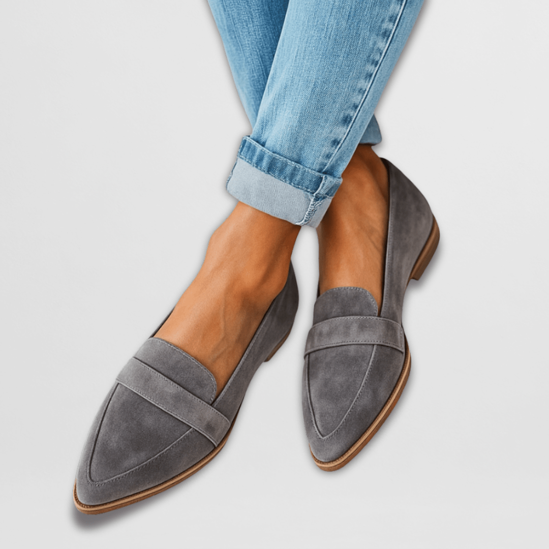 Mocasines de Ante Suave Para Mujer Con Acolchado, Comodidad Diaria Sin Necesidad De Adaptación – Helen