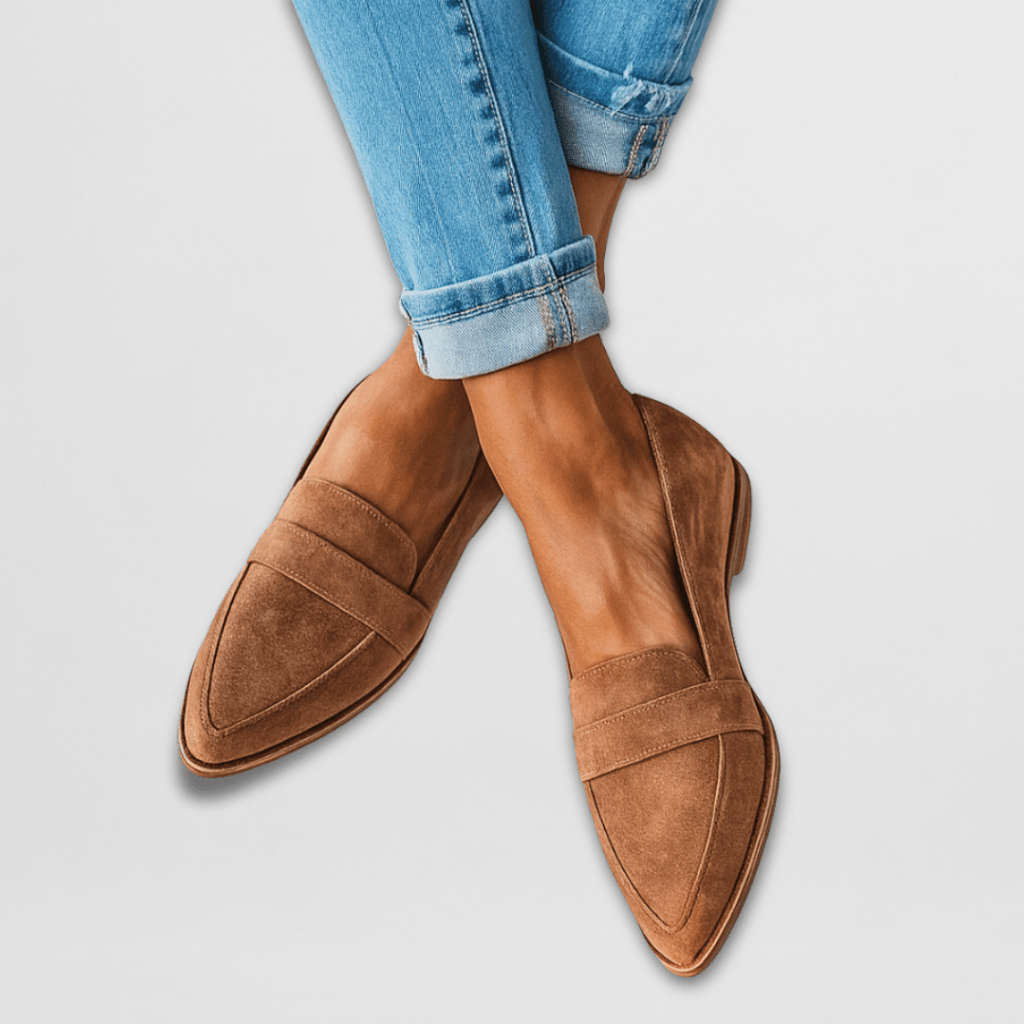Mocasines de Ante Suave Para Mujer Con Acolchado, Comodidad Diaria Sin Necesidad De Adaptación – Helen