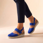 Sandalias de Plataforma Ortopédicas de Espadrilles para Mujeres, Ajuste Cómodo, Suela Elevada, Casual, Verano, Vacaciones – Hannah