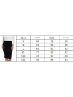 Falda Lápiz de Satén de Cinta para Mujeres, Cintura Alta, Ajustada, Casual, Formal, Falda de Uso Diario – Molor