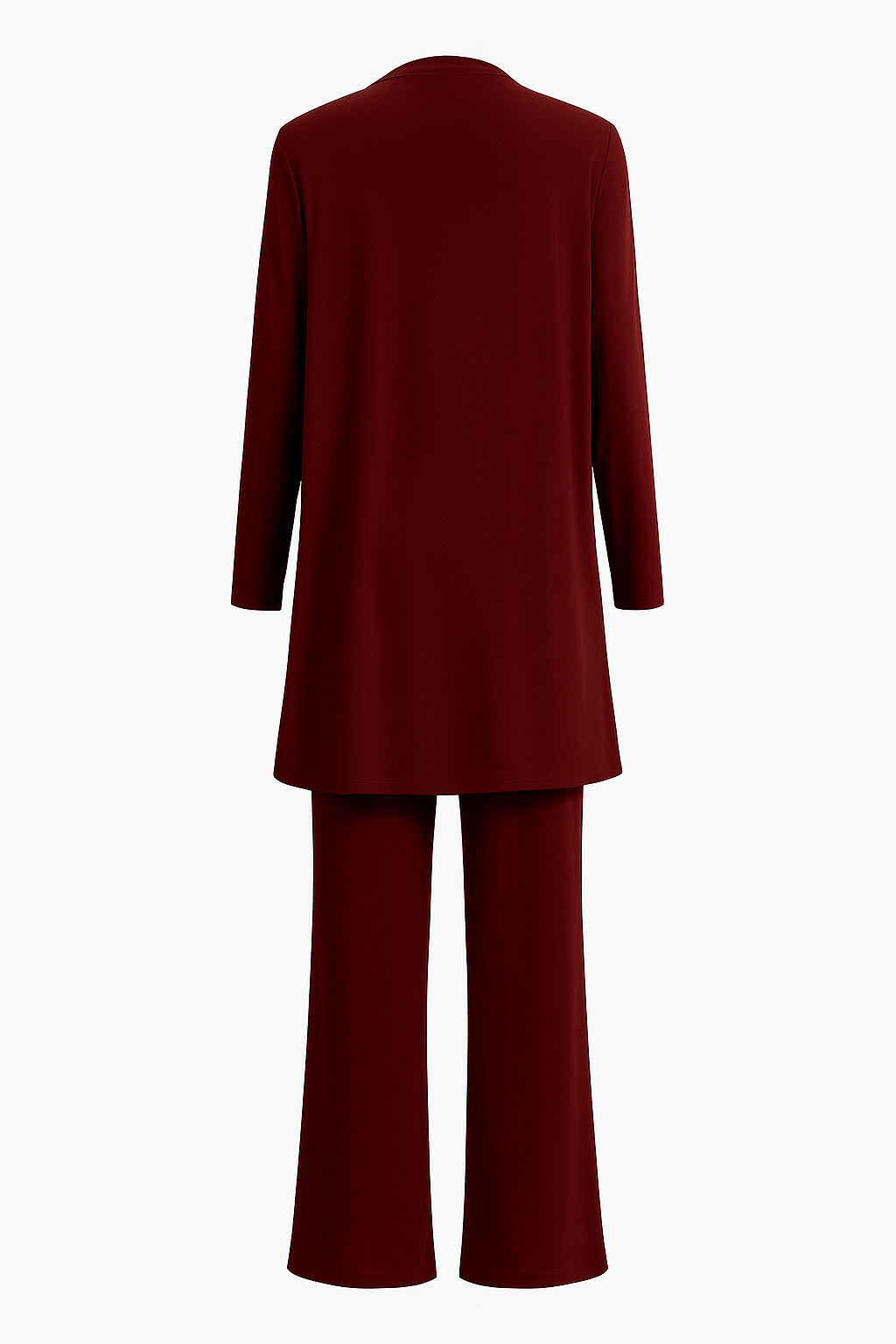 Conjunto Elegante de 3 Piezas para Mujeres: Blazer, Chaleco y Pantalones de Pierna Ancha, Ligeros y Chic Casual – Pin