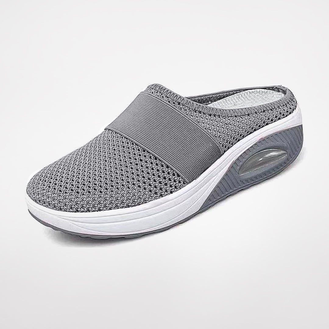 Zapatillas Antideslizantes Ergonómicas Ortopédicas para Mujer con Suela de Aire Acolchada, Cómodas y Casual