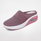 Zapatillas Antideslizantes Ergonómicas Ortopédicas para Mujer con Suela de Aire Acolchada, Cómodas y Casual