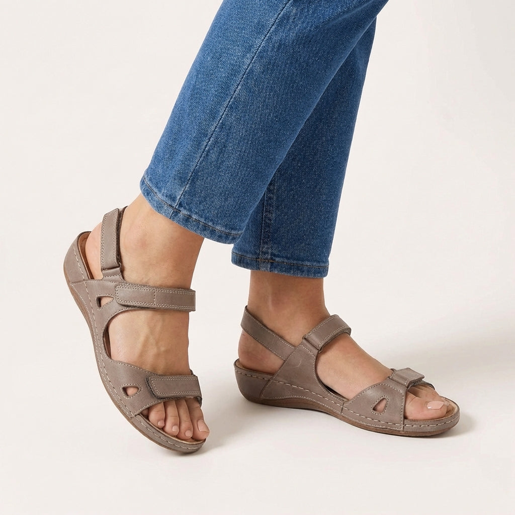 Sandalias de Verano Casual para Mujer, Ajustables y con Soporte  – Ruby