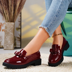 Mocasines de Plataforma para Mujeres, Suela Elevada, Acolchados, Chic y Casual para el Trabajo, Uso Diario – Fiona