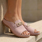 Sandalias Ortésicas de Mujer con Detalle de Hebilla y Tacón Bloque Casual Verano – Kylie