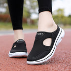 Zapatillas de Malla Ortopédicas para Mujeres con Suela Acolchada, Transpirables, Slip-On, Casual, Comodidad para Caminar en Verano