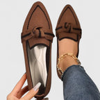 Mocasines de Punta Afilada para Mujeres con Soporte Ortopédico para el Arco – Maricela