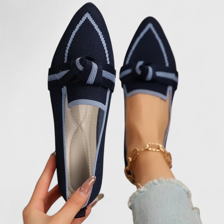 Mocasines de Punta Afilada para Mujeres con Soporte Ortopédico para el Arco – Maricela