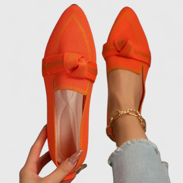 Mocasines de Punta Afilada para Mujeres con Soporte Ortopédico para el Arco – Maricela