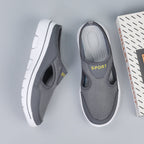 Zapatillas de Malla Ortopédicas para Mujeres con Suela Acolchada, Transpirables, Slip-On, Casual, Comodidad para Caminar en Verano