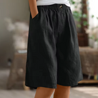 Shorts de Confort para Mujeres, Corte Relajado, Transpirables, Ligeros, Casual, para el Día a Día en Climas Cálidos – Renee