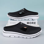 Zapatillas de Malla Ortopédicas para Mujeres con Suela Acolchada, Transpirables, Slip-On, Casual, Comodidad para Caminar en Verano