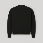 Suéter de Punto Oversized con Logo de Corazón Ace para Mujeres - Casual, Cómodo, Streetwear, Smart Casual, Regalo – Anely Crema Negro Verde