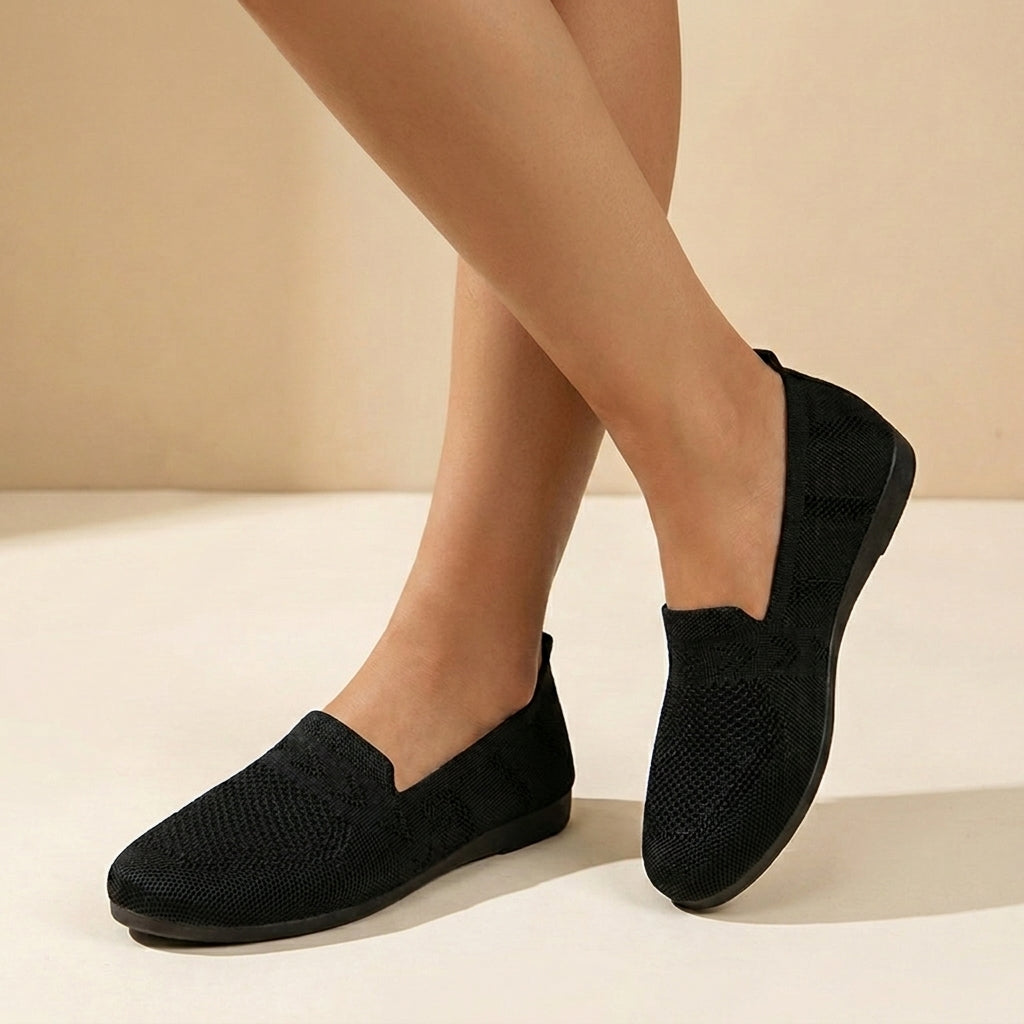 Zapatos Slip-On Ligeros para Mujeres, Tejido Transpirable, Zapatos Casual para el Confort Diario – Stella