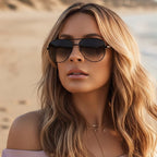 Gafas de Sol Aviador de Diseño para Mujeres UV400 Lentes Fotocromáticos con Gradiente Marco de Aleación Antirreflectante Accesorio Casual de Verano