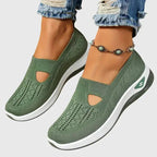 Zapatos para caminar de mujer, slip-on acolchados, soporte ergonómico para el arco, comodidad diaria – Lora