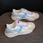 Zapatillas de Plataforma para Mujeres con Cordones y Suela Gruesa, Transpirables, Casual, para el Día a Día – Serenity