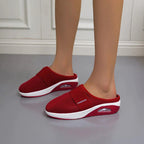 Zapatillas Antideslizantes Ergonómicas Ortopédicas para Mujer con Suela de Aire Acolchada, Cómodas y Casual