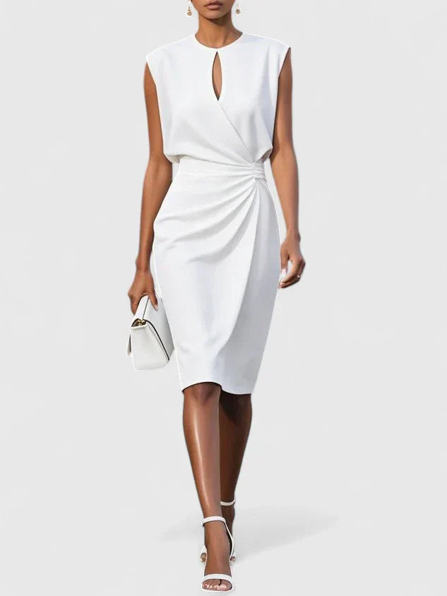 Vestido Mini Formal para Mujeres Sofisticado Elegante Envoltura Corte Halagador Versátil – Lisandrah