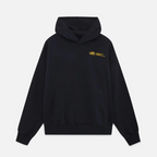 Sudadera Oversized de Mujer con Estampado Gráfico "Con Amor" – Negro