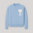 Suéter de Punto Oversized con Logo de Corazón Ace para Mujeres - Casual, Cómodo, Streetwear, Smart Casual, Regalo – Anely Crema Negro Verde