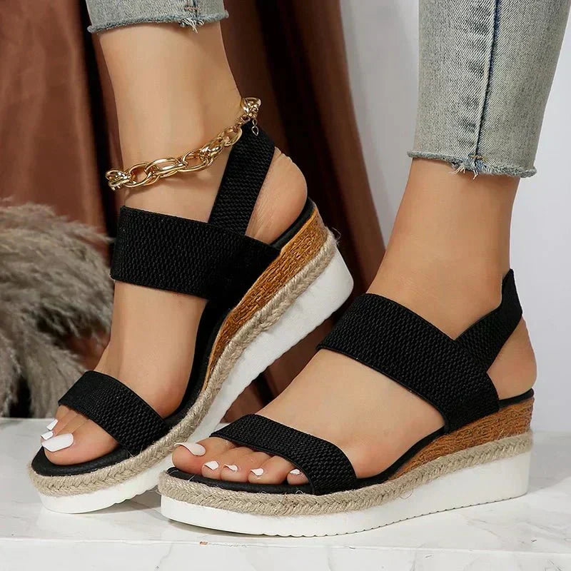 Sandalias de Plataforma Ortopédicas para Mujeres Ligeras Transpirables Deportivas Minimalistas Casual – Melyora