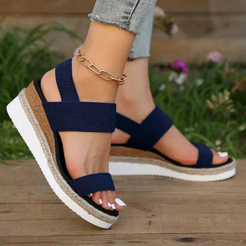 Sandalias de Plataforma Ortopédicas para Mujeres Ligeras Transpirables Deportivas Minimalistas Casual – Melyora
