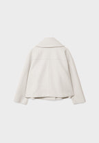 Chaqueta Corto Doble Botonadura para Mujer con Solapa y Botones – Heidi