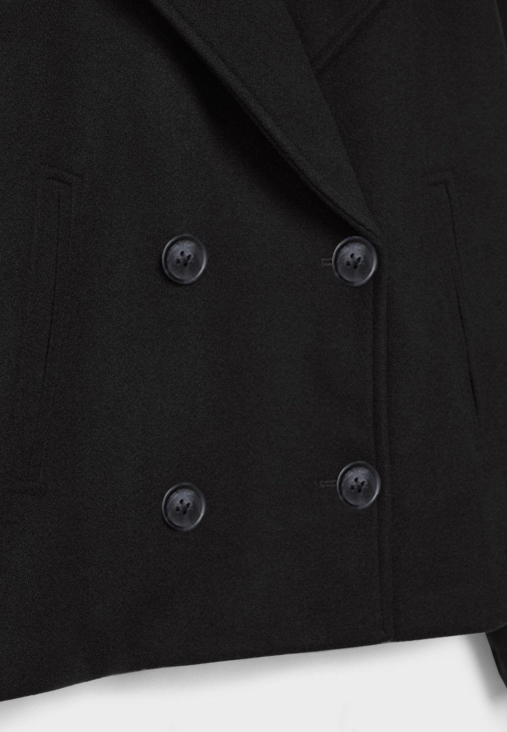 Chaqueta Corto Doble Botonadura para Mujer con Solapa y Botones – Heidi