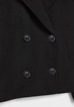 Chaqueta Corto Doble Botonadura para Mujer con Solapa y Botones – Heidi