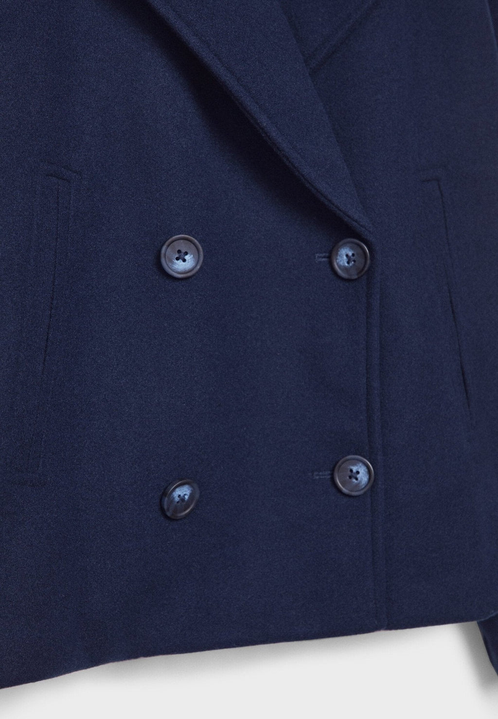 Chaqueta Corto Doble Botonadura para Mujer con Solapa y Botones – Heidi