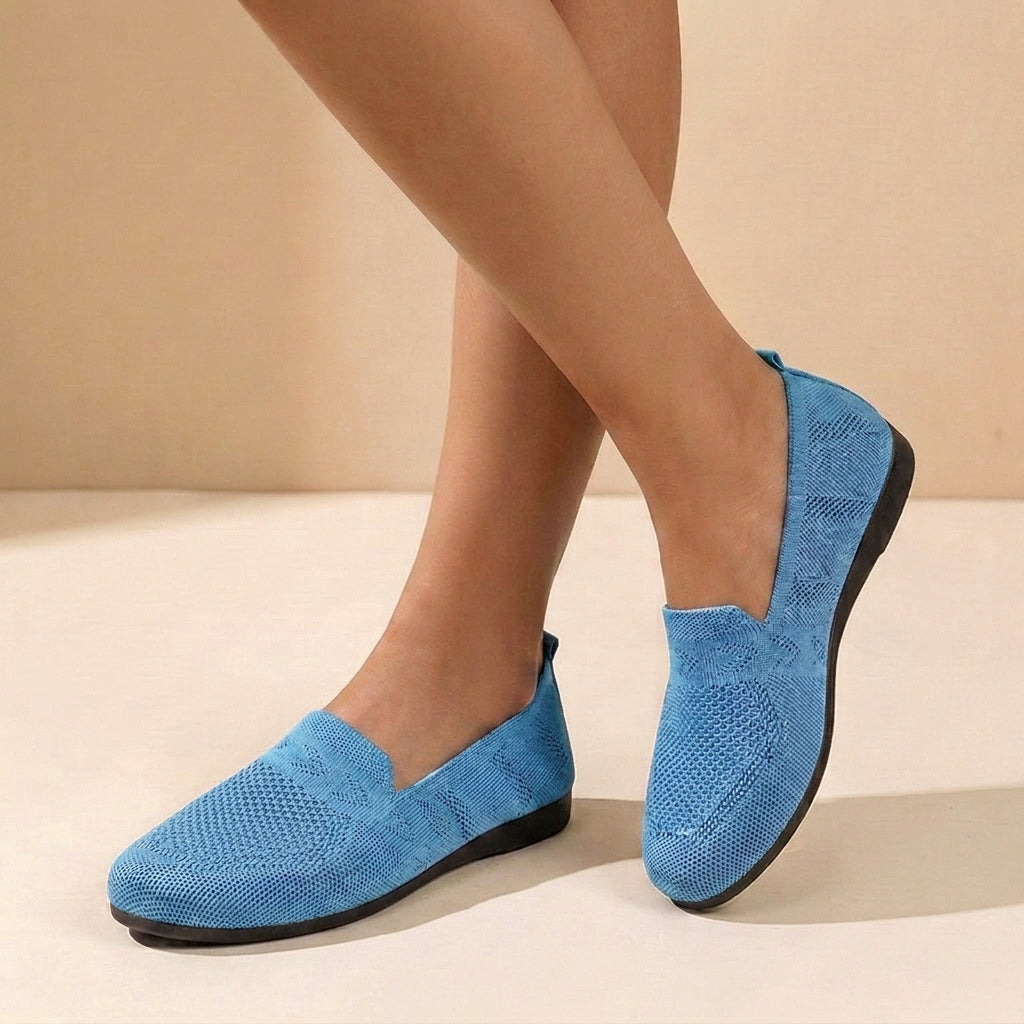 Zapatos Slip-On Ligeros para Mujeres, Tejido Transpirable, Zapatos Casual para el Confort Diario – Stella