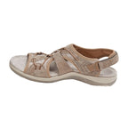 Sandalias Ortopédicas para Mujeres con Correa Ajustable y Punta Abierta, Suela Acolchada, Cómodas para Caminar en Verano